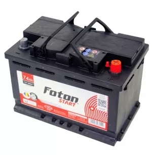 Baterie Auto 12V 74Ah, Pornire 680A, Dimensiuni 278 x 175 x 190 mm Borna+ Dreapta Foton Start