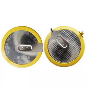 Acumulator Li-Ion 3.6V CR2025 LIR2025 250mAh, Dimensiuni 20 x 2.5 mm Bulk