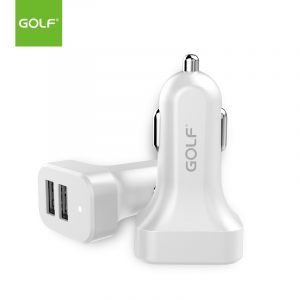 Alimentator Incarcator de la auto la 2x USB-A 2.1A + 1x USB-A 1A GF-C11 Golf