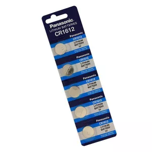 Baterie Litiu 3V CR1612 40mAh, Dimensiuni 16 x 1.2 mm Panasonic Blister 5