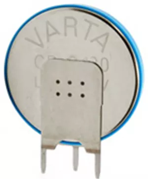 Baterie Litiu 3V CR2025-SLF2/1 cu 3 Pini Verticali, Dimensiuni 20 x 2.5 mm Varta Bulk