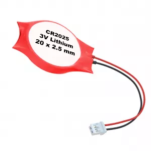 Baterie Litiu 3V CR2025 170mAh, Dimensiuni 20 x 2.5 mm Stecker Bulk