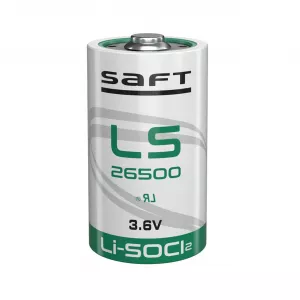 Baterie Litiu Saft 3.6V LS26500 7700mAh, Dimensiuni 26 x 50 mm Bulk