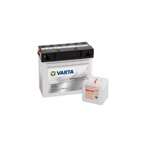 Baterie Moto 12V 19Ah, Pornire 100A, Dimensiuni 186 x 82 x 171 mm Varta Freshpack Borna+ Dreapta 519013017 51913