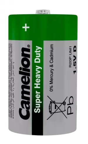 Nealcaline - Baterii D R20 1.5V Camelion Super Heavy Duty Bulk 2, globstar.ro