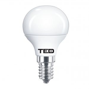 Bec LED E14, 7W 6400K P45 530lm, TED