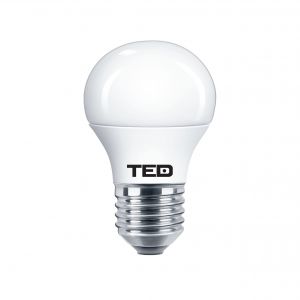Bec LED E27, 7W 6400K G45 560lm, TED
