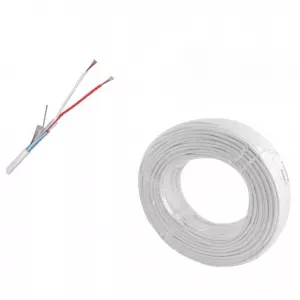 Cablu alarma 2 fire multifilare ecranate  fir masa CU 2 x 0,22 mm CEAM