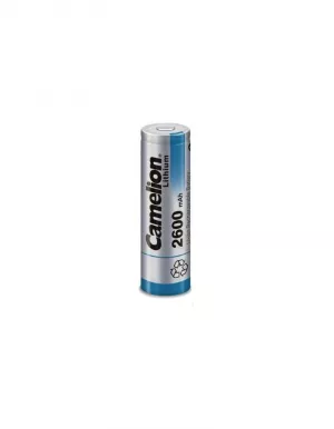 Acumulator Li-Ion 3.7V 18650 ICR18650F 2600mAh, Dimensiuni 18 x 65 mm, Descarcare 5.4A Bulk Camelion