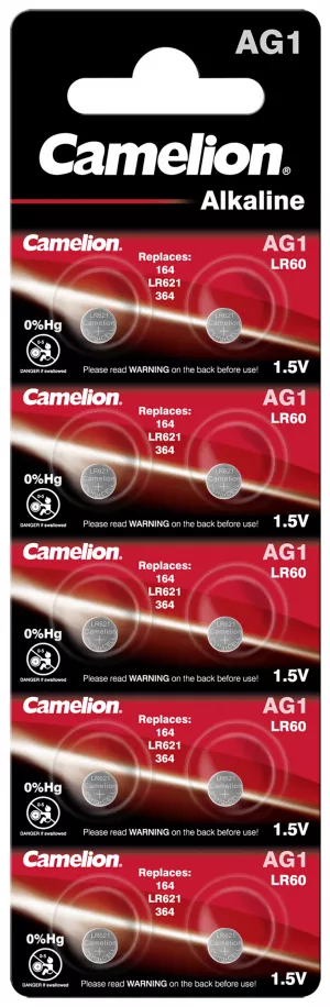 Baterii Ceas SR621SW AG1 LR60 164 G1 1.5V 15mAh Camelion Blister 10