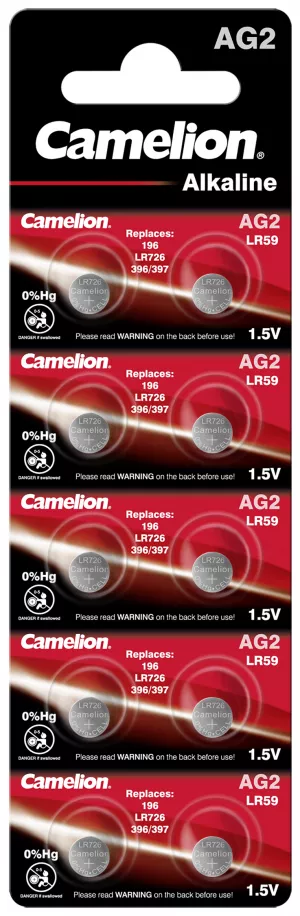 Baterii Ceas SR726SW AG2 LR726 G2 1.5V 30mAh Camelion Blister 10
