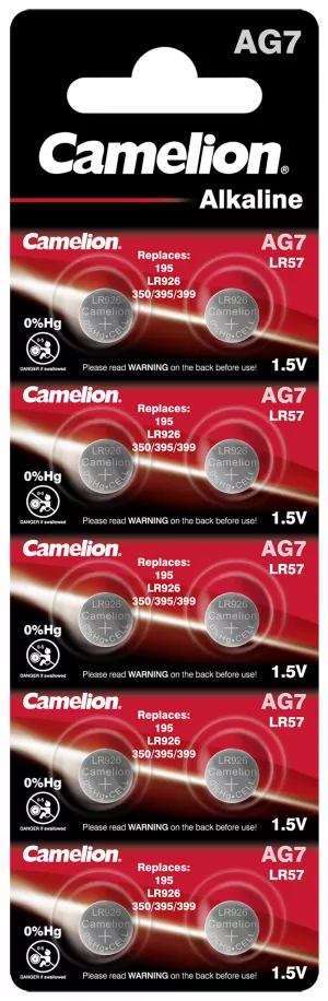 Baterii Ceas SR927SW AG7 LR926  G7 1.5V 55mAh Camelion Blister 10