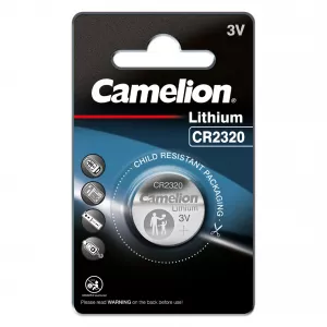 Baterie Litiu 3V CR2320 130mAh, Dimensiuni 23 x 20 mm Camelion Blister 1