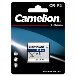 Baterie Litiu 6V CRP2 CR-P2 1400mAh, Dimensiuni 35 x 19.5 x 36 mm Camelion Blister 1