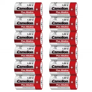 Baterii Alcaline C R14 1.5V Camelion PLUS Bulk 2