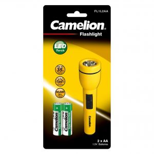 Clasice cu baterii - Lanterna cu LED, include 2 x AA R6, Camelion, globstar.ro