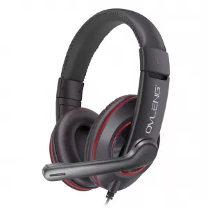 Casca cu microfon pe brat, conectare jack 2x 3,5mm Ovleng X10 Gaming TED288213 / TED647066 - PM1