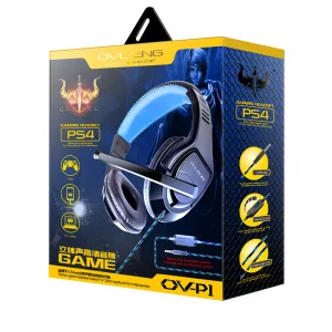 Casti Audio - Casca cu microfon pe brat, conectare jack 3,5mm OV-P1 Gaming TED649015 - PM1, globstar.ro