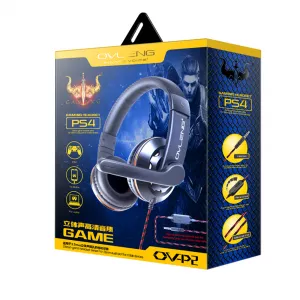 Casti Audio - Casca cu microfon pe brat, conectare jack 3,5mm OV-P2 Gaming TED649022 - PM1, globstar.ro