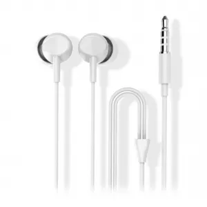 Casca digital stereo  microfon Golf M16 alb