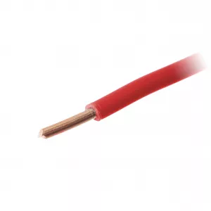 Conductor 1.5mm, monofilar rosu FY