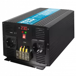 Invertor Auto 12V 220V, Putere Convertor 4000W cu Unda Sinusoidala Pura, TED Electric TED000415