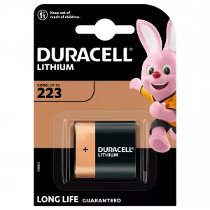 Baterie Litiu 6V CRP2 CR-P2 1400mAh, Dimensiuni 35 x 19.5 x 36 mm DuraCell Blister 1