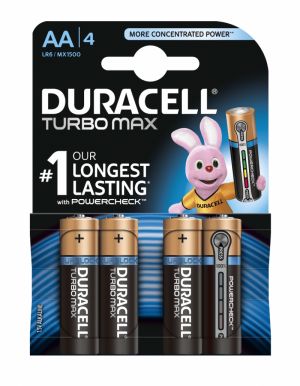 Baterii Alcaline AA LR6 1.5V DuraCell Optimum Cutie 4