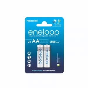 Eneloop Acumulatori Ni-Mh 1.2V AA R6 2000mAh Preincarcati 2100 Cicluri Blister 2