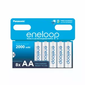 Eneloop Acumulatori Ni-Mh 1.2V AA R6 2000mAh Preincarcati 2100 Cicluri Blister 8