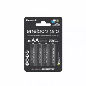 Eneloop Acumulatori Ni-Mh 1.2V AA R6 2500mAh Preincarcati PRO Blister 4