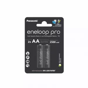 Eneloop Acumulatori Ni-Mh 1.2V AA R6 2500mAh Preincarcati PRO Blister 2