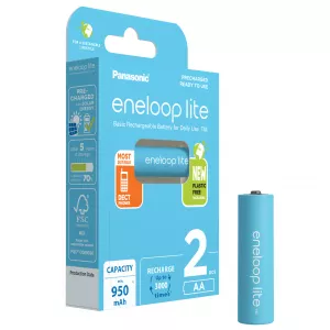 Eneloop Acumulatori Ni-Mh 1.2V AA R6 950mAh Preincarcati Lite Blister 2