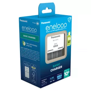 Incarcator RESIGILAT  Baterii Reincarcabile, Fara Acumulatori, BASIC cu Incarcare in 10h, Eneloop BQ-CC51E