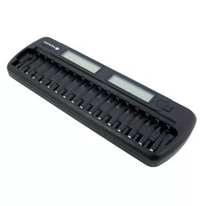 Incarcatoare - Incarcator Baterii Reincarcabile cu Procesor si Display LCD, Incarcare Individuala Pentru Fiecare Canal AA R6 AAA R3 Ni-Mh, EverActive NC-1600, globstar.ro