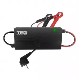 Incarcator Acumulator 12V Putere Incarcare 10A, Incarca Baterie Pana la 260 Ah, TED TED003577
