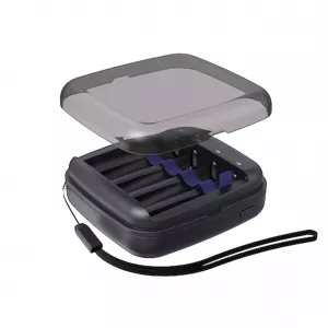 Incarcatoare - Incarcator Acumulatori Litiu-Ion Ni-Mh Ni-Cd cu 4 Canale de Incarcare Individuala si Functie de PowerBank, Cablu USB TIP-C Inclus, Xtar BC4, globstar.ro