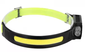 Lanterna cap cu 1 LED XPE + banda COB + 3xRGB LED 160 lm include acumulator litiu si cablu incarcare micro USB TL-7261NEW