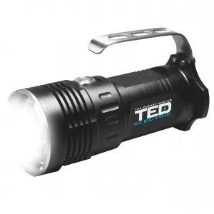 Clasice cu acumulatori - Lanterna cu acumulator 3 LED, include 4 x 18650, HL-L2-03 TED, globstar.ro