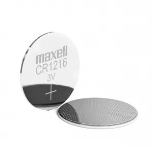 Litiu - Baterie Litiu 3V CR1216 25mAh, Dimensiuni 12 x 1.6 mm Maxell Blister 1, globstar.ro