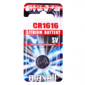 Baterie Litiu 3V CR1616, Dimensiuni 16 x 1.6 mm 55mAh Maxell Blister 1