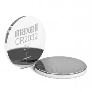Litiu - Baterie Litiu 3V CR2032 220mAh, Dimensiuni 20 x 3.2 mm Maxell Blister 5, globstar.ro