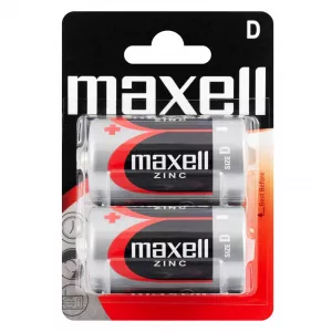 Baterii D R20 1.5V Maxell Zinc Blister 2