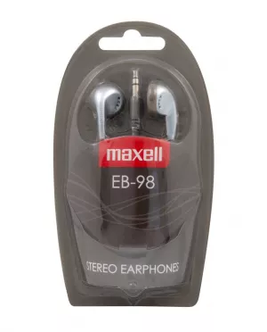 Casti Audio - Maxell casca digital stereo Ear Buds EB-98 Silver 303456, globstar.ro