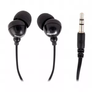 Maxell casca digital stereo Plugz Black cod 303459