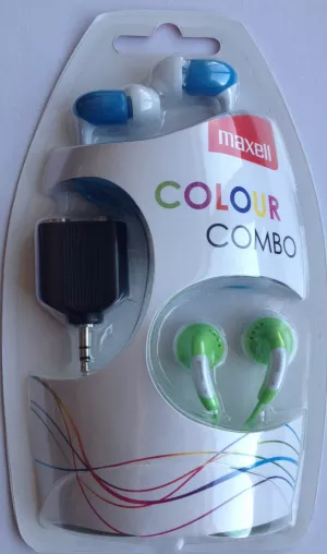 Maxell casca digital stereo set 2 (green/blue) 303634 COMBO EOL - PM1
