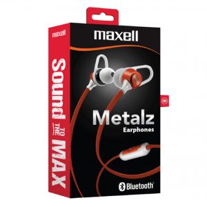 Maxell casca digital stereo wireless EB-BT750 Metalz ONESIE Bluetooth  Microfon orange 348432
