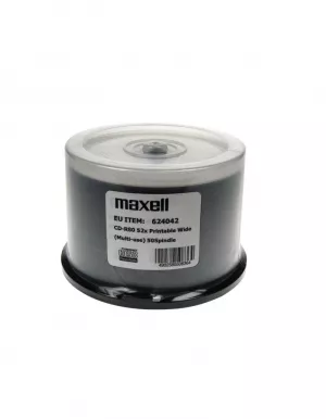 CD FullPrintabil Racordable 700Mb 52X CK50, 624042 Maxell