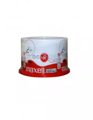 DVD Printabil -R 4.7Gb 120 minute 16X CK50, 275701 Maxell