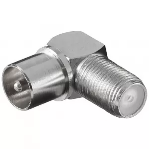 Mufa adaptor de la F mama la TV tata la 90 grade TED501212 - PM1
